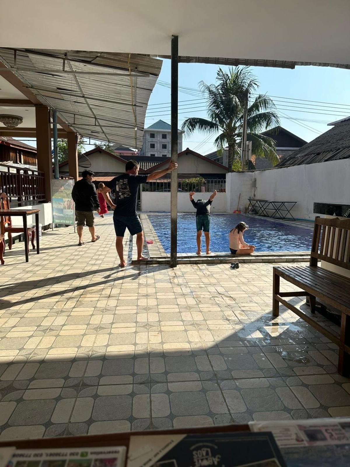 Vang Vieng Global Hostel Exteriör bild