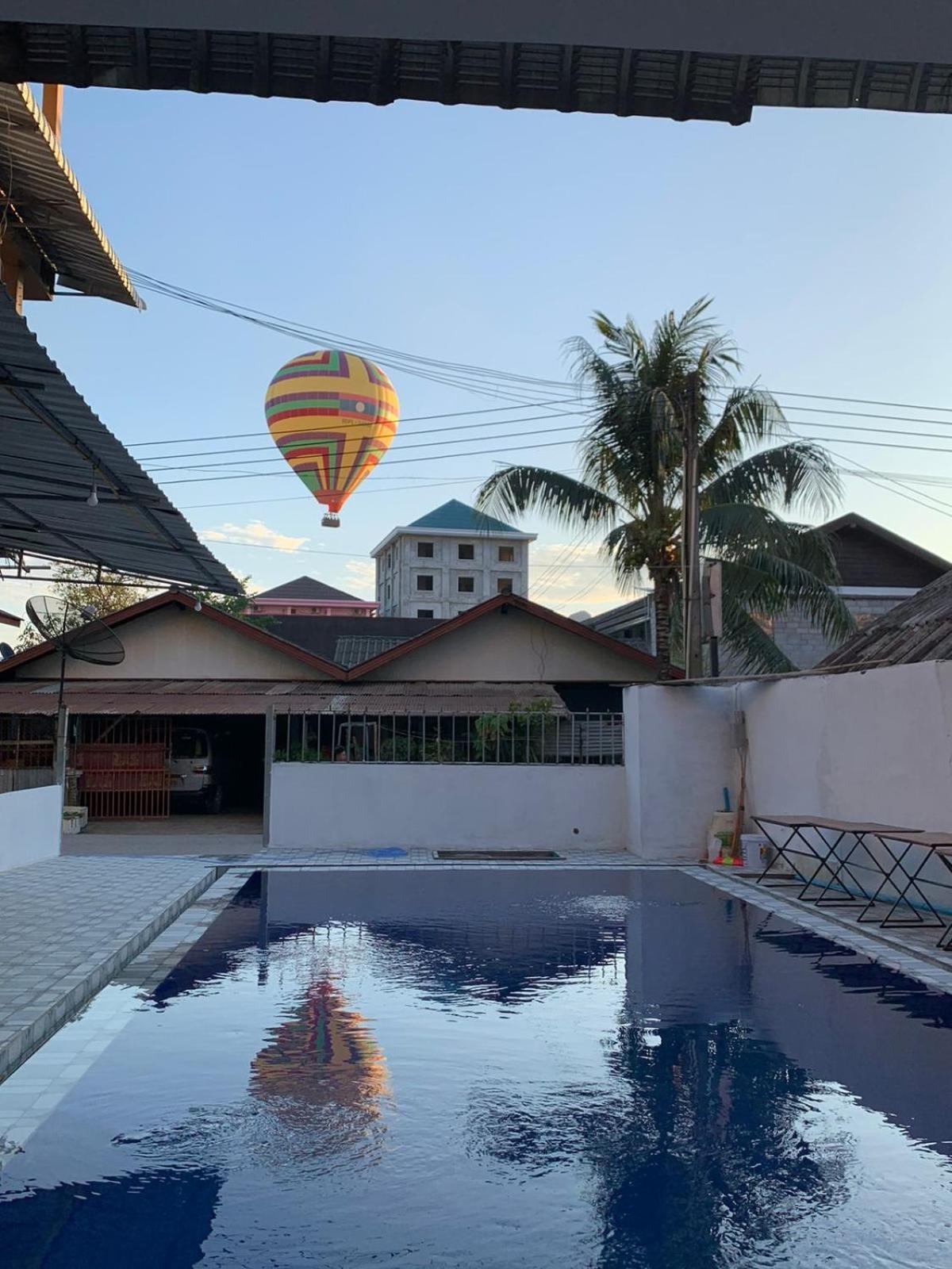 Vang Vieng Global Hostel Exteriör bild